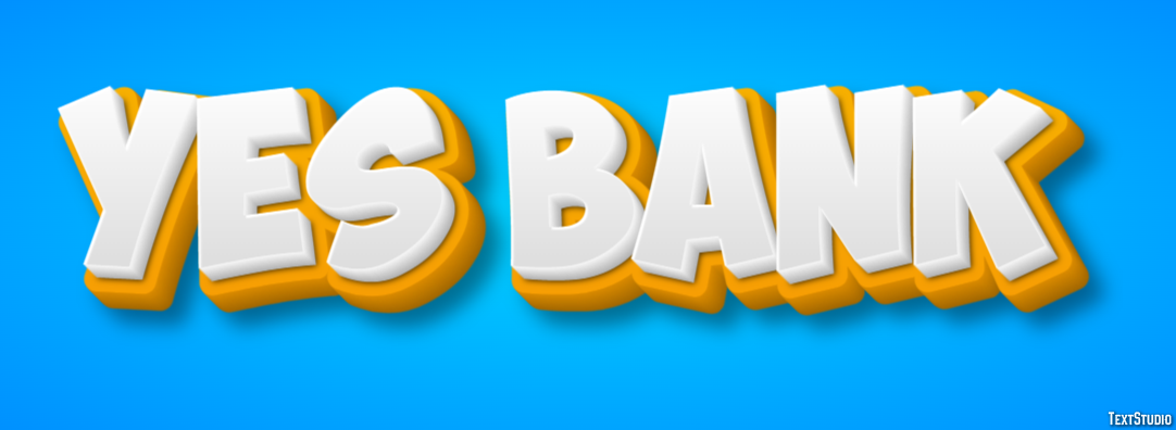 Yes Bank Texteffekt