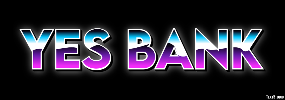 Yes Bank Efeito de texto