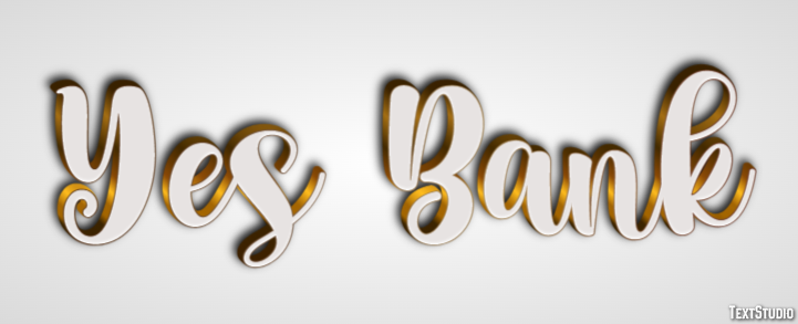 Yes Bank Efeito de texto