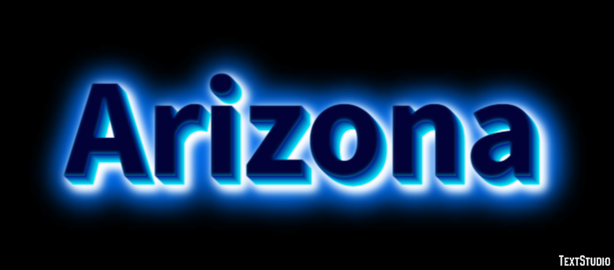 Arizona Tekst Effect