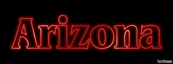 Arizona Text Effect