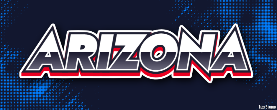 Arizona Texteffekt