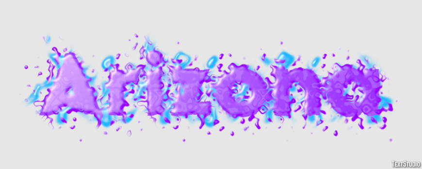 Arizona Text Effect
