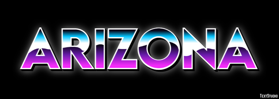 Arizona Text Effect