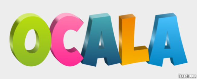 Ocala Efekt tekstowy
