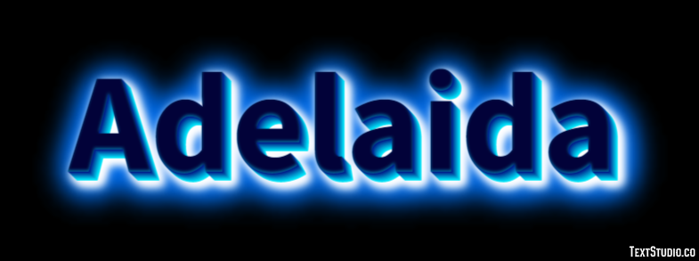 Adelaida Efecto de Texto