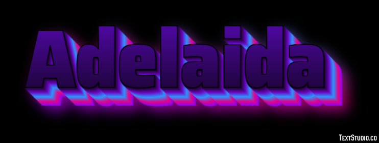 Adelaida Efecto de Texto