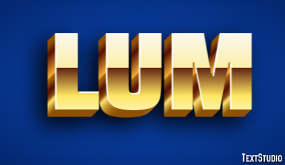 Lum Text Effect