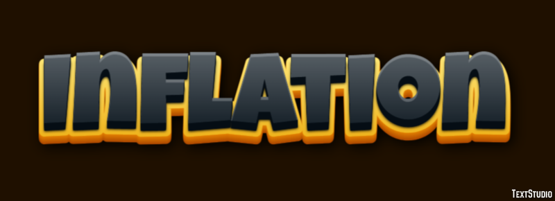 Inflation Text Effect