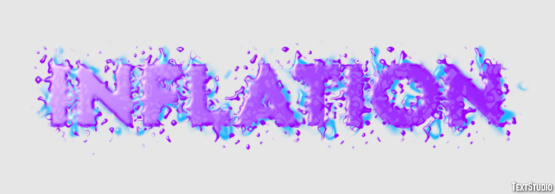 Inflation Text Effect
