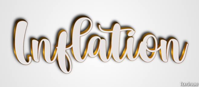 Inflation Text Effect