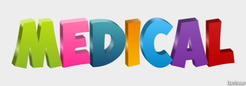 Medical テキスト効果