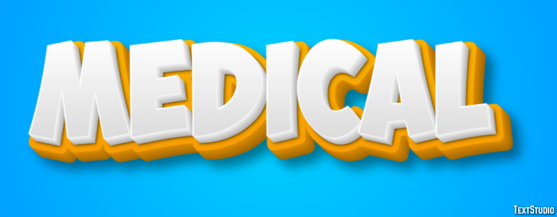 Medical Efeito de texto