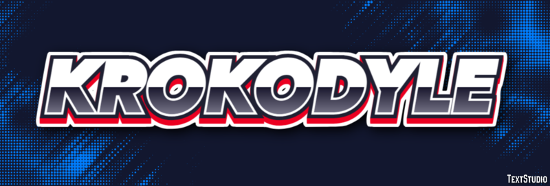 Krokodyle Efekt tekstowy
