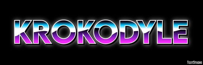 Krokodyle Effetto testo