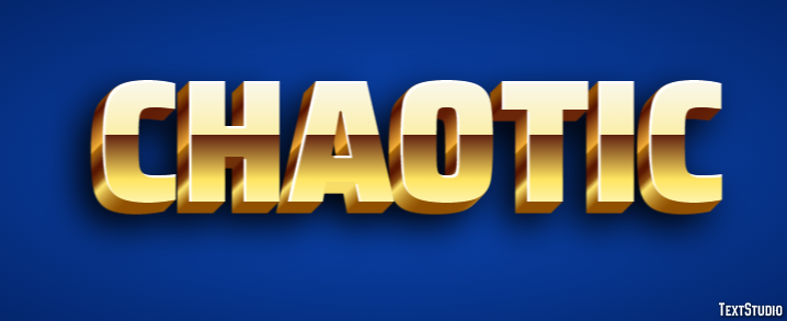 Chaotic Metin Efekti