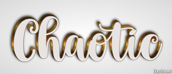 Chaotic Metin Efekti