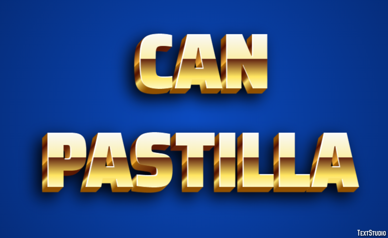 Can Pastilla Effetto testo