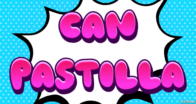 Can Pastilla Efekt tekstowy