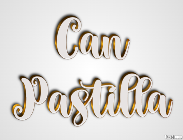 Can Pastilla Efekt tekstowy