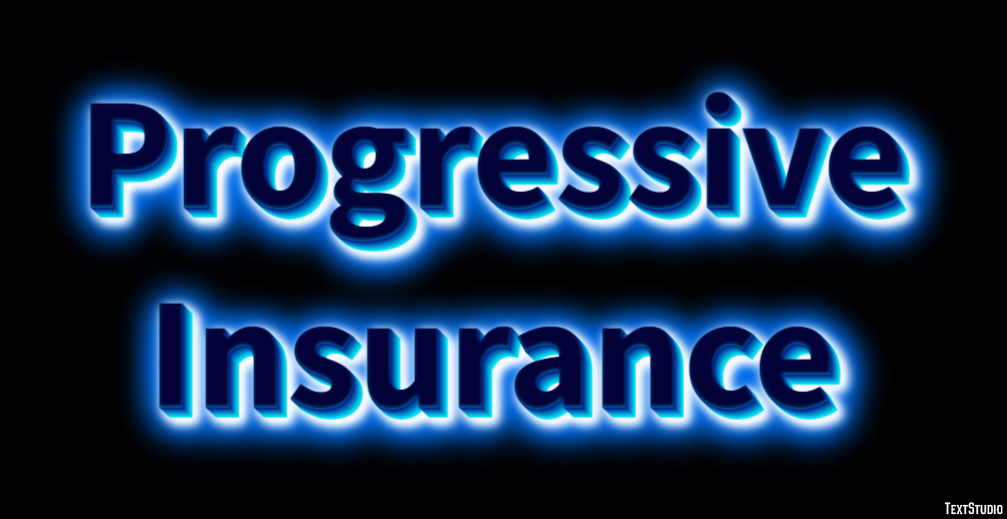 Progressive Insurance テキスト効果
