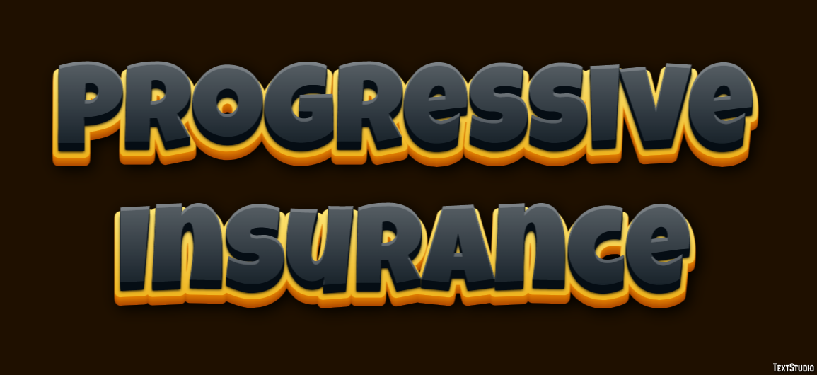 Progressive Insurance テキスト効果