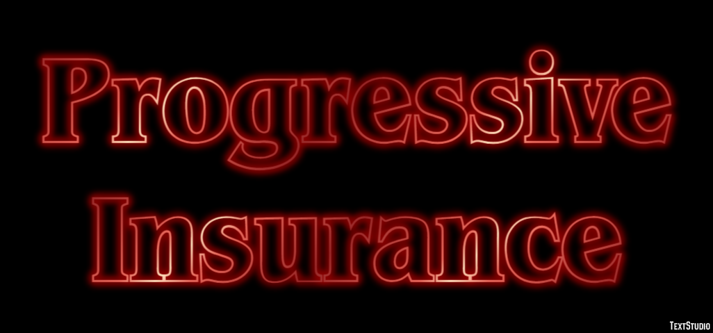 Progressive Insurance テキスト効果