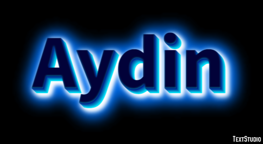Aydin Efecto de Texto