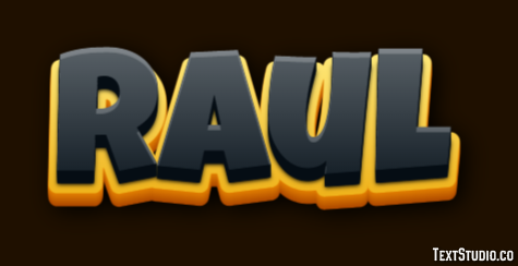 Raul Efeito de texto