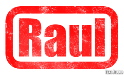 Raul Text Effect