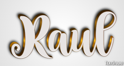 Raul Efeito de texto