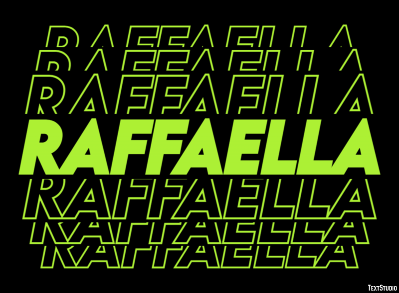 Raffaella Effetto testo
