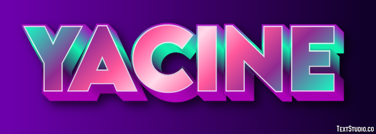 Yacine テキスト効果