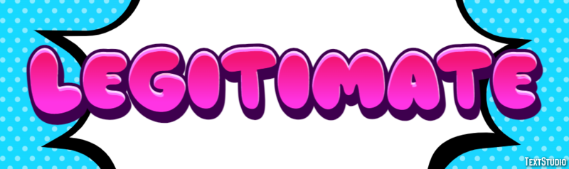 Legitimate Text Effect