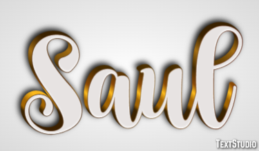Saul Efeito de texto