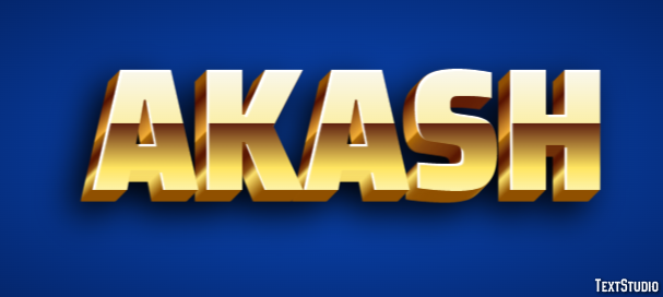 Akash Text Effect