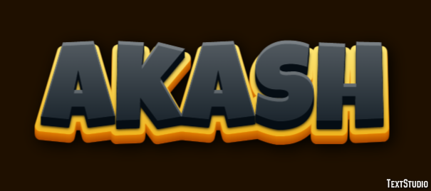 Akash Text Effect