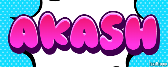 Akash Text Effect