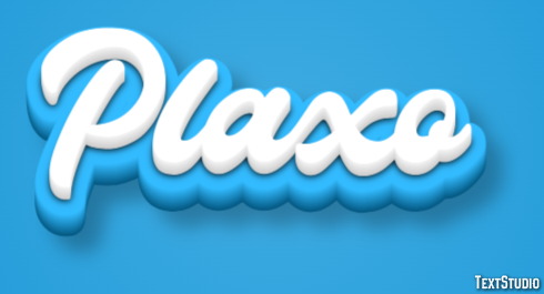 Plaxo Efecto de Texto