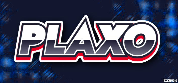 Plaxo Efecto de Texto