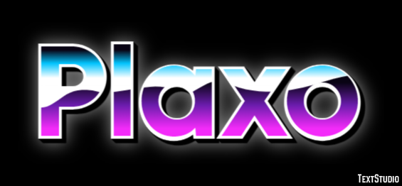 Plaxo Efecto de Texto