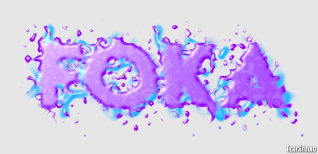 Foka Texteffekt