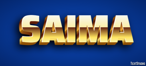 Saima Text Effect