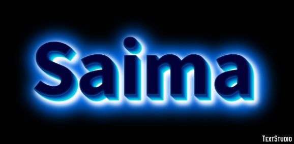 Saima Text Effect