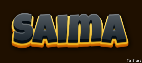 Saima Text Effect
