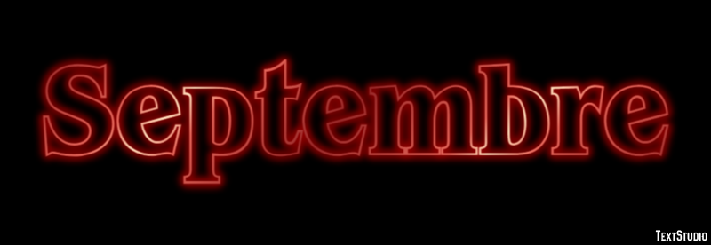 Septembre Effet de Texte