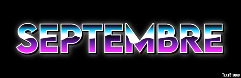 Septembre Effet de texte