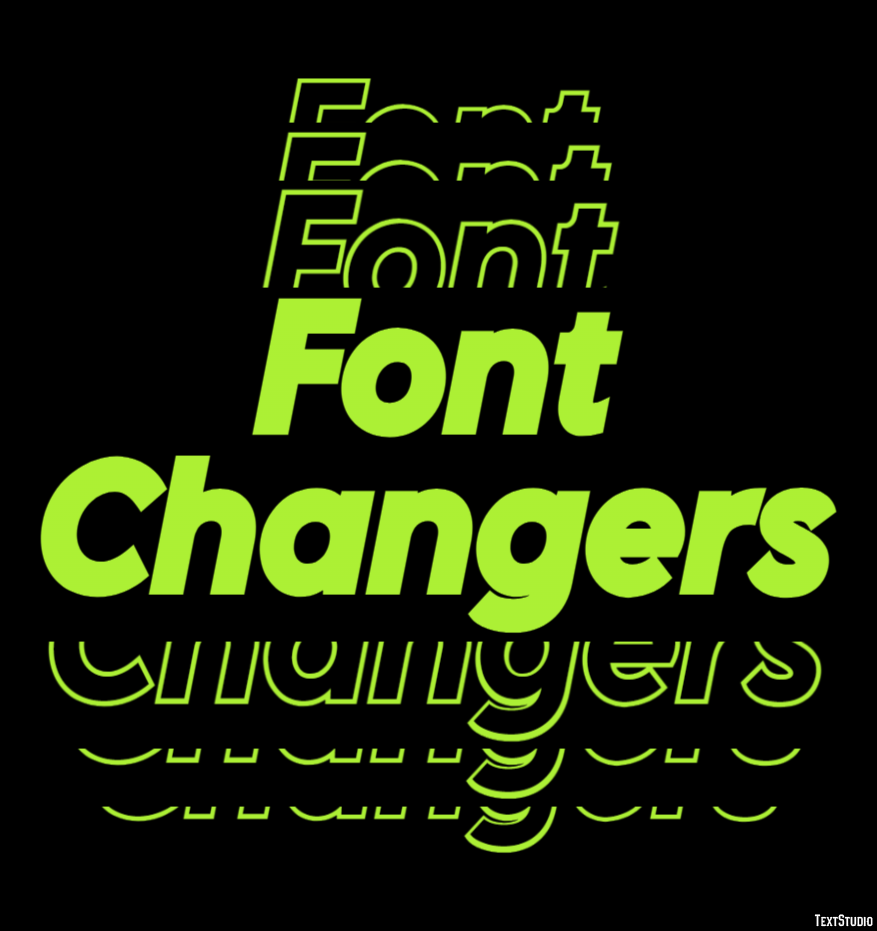 Font Changers Effetto testo