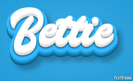 Bettie Text Effect