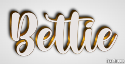 Bettie Text effect